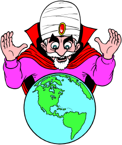 Cartoon Character Holding Earth - Fun Clipart for Creative Projects