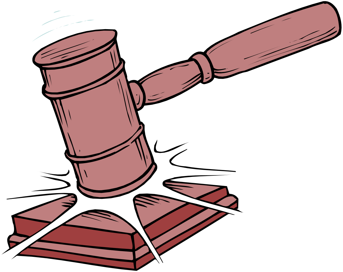 Judge's Gavel Clipart: Professional Courtroom Icon