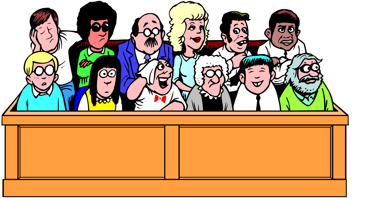 a group of people in a courtroom clip art png transparent Courtroom Clipart: Diverse Group of People in a Legal Setting
