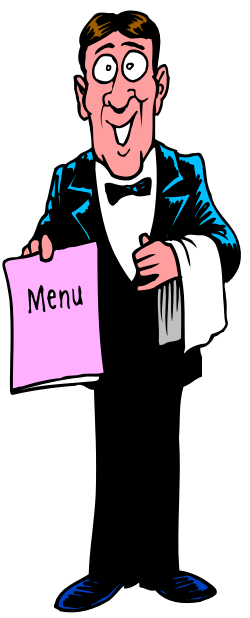 Sign Holder Clipart: Man with Eye-Catching Sign