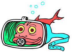 Cartoon Character on Television Clipart for Playful Designs