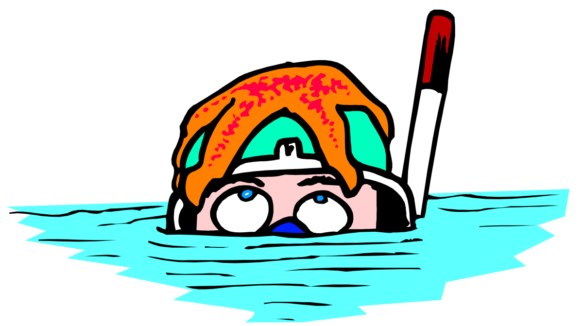 a person floating in the water with a tube clip art png transparent Floating Person with Tube in Water Clipart