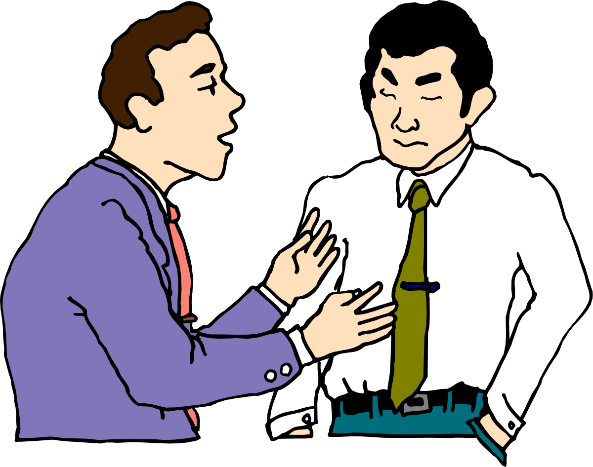 Men Talking Clipart: Dynamic Conversations in SVG Format