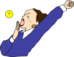Professional Man in Suit Throwing Ball Clipart