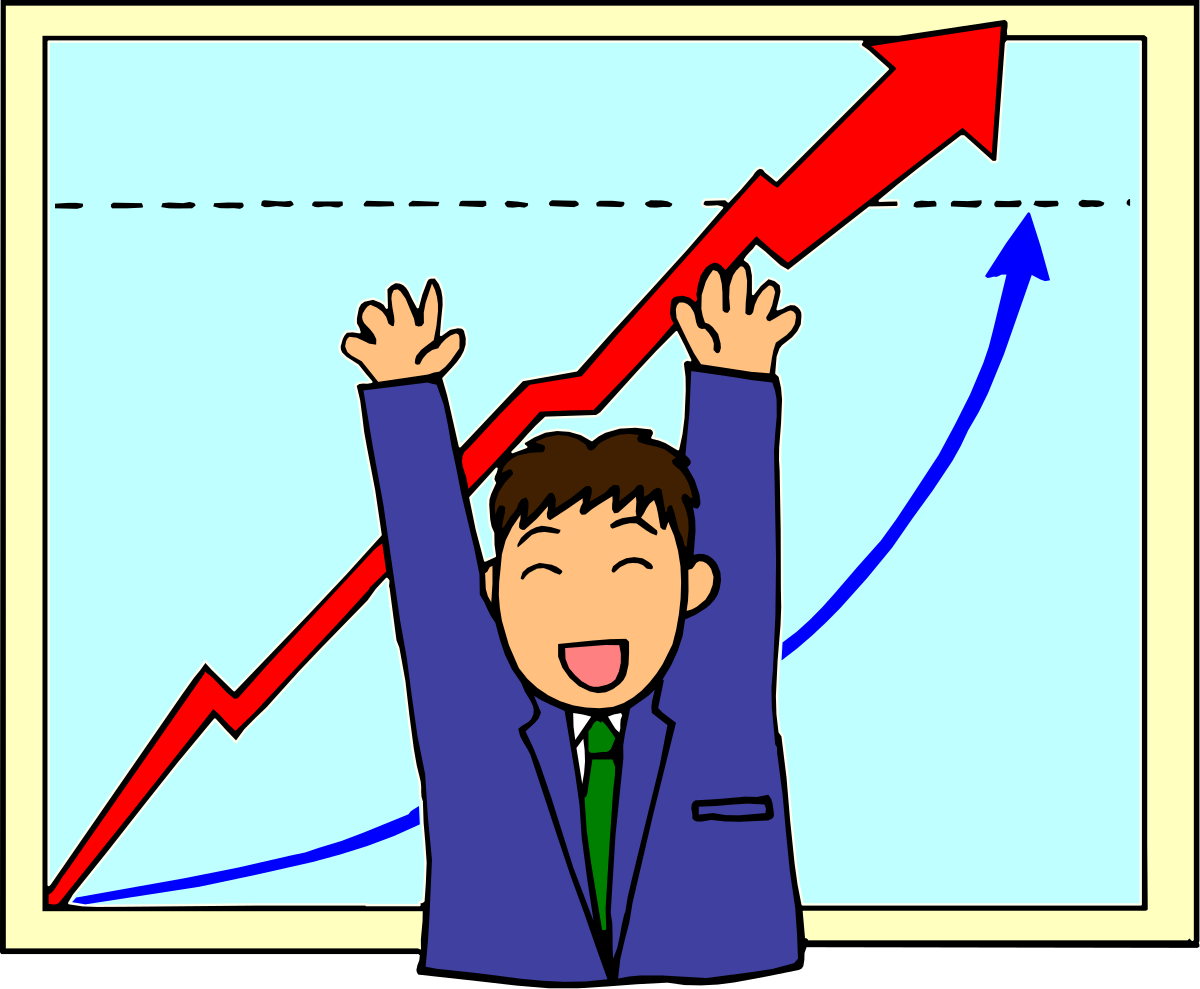 a man in a suit is raising his arms clip art png transparent Man in a Suit Raising Arms Clipart - Professional Victory Celebration