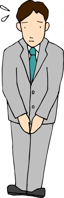 Man in Suit with Crossed Arms - Professional Clipart