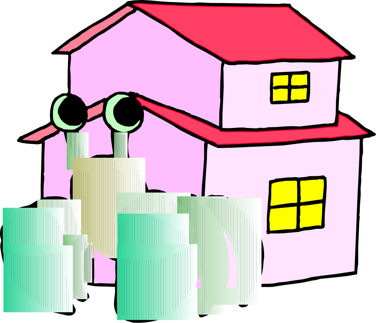 House Key and Keychain Clipart - Perfect Visuals for Home Security