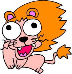 Cartoon Cat with Big Smile - Fun and Whimsical Clipart