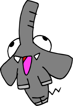 Cartoon Character Clipart with Pink Tie - Fun and Playful Designs