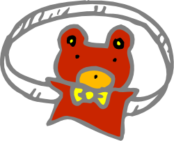 Red Teddy Bear with Bow Clipart - Cute and Playful Graphics