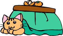 Cat Sitting in Green Bag Clipart - Adorable Feline Illustration