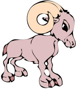 Cartoon Horse with Big Horn - Enchanting Clipart for Creative Projects