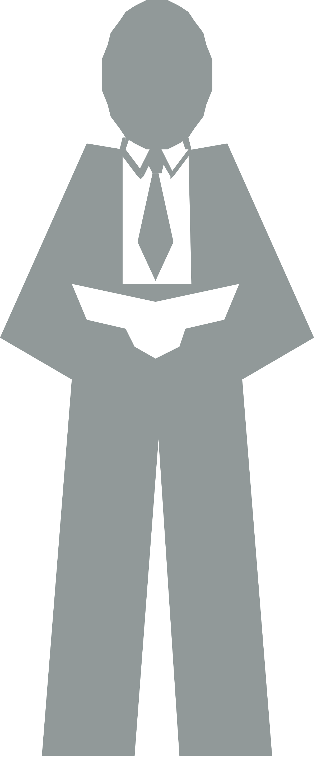 a man in a suit and tie holding a box clip art png transparent Businessman in Suit and Tie Holding a Box Clipart