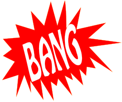 Bang Sound Effect Clipart for Dynamic Visuals