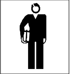 Bearded Man Holding Beard Clipart for Versatile Use