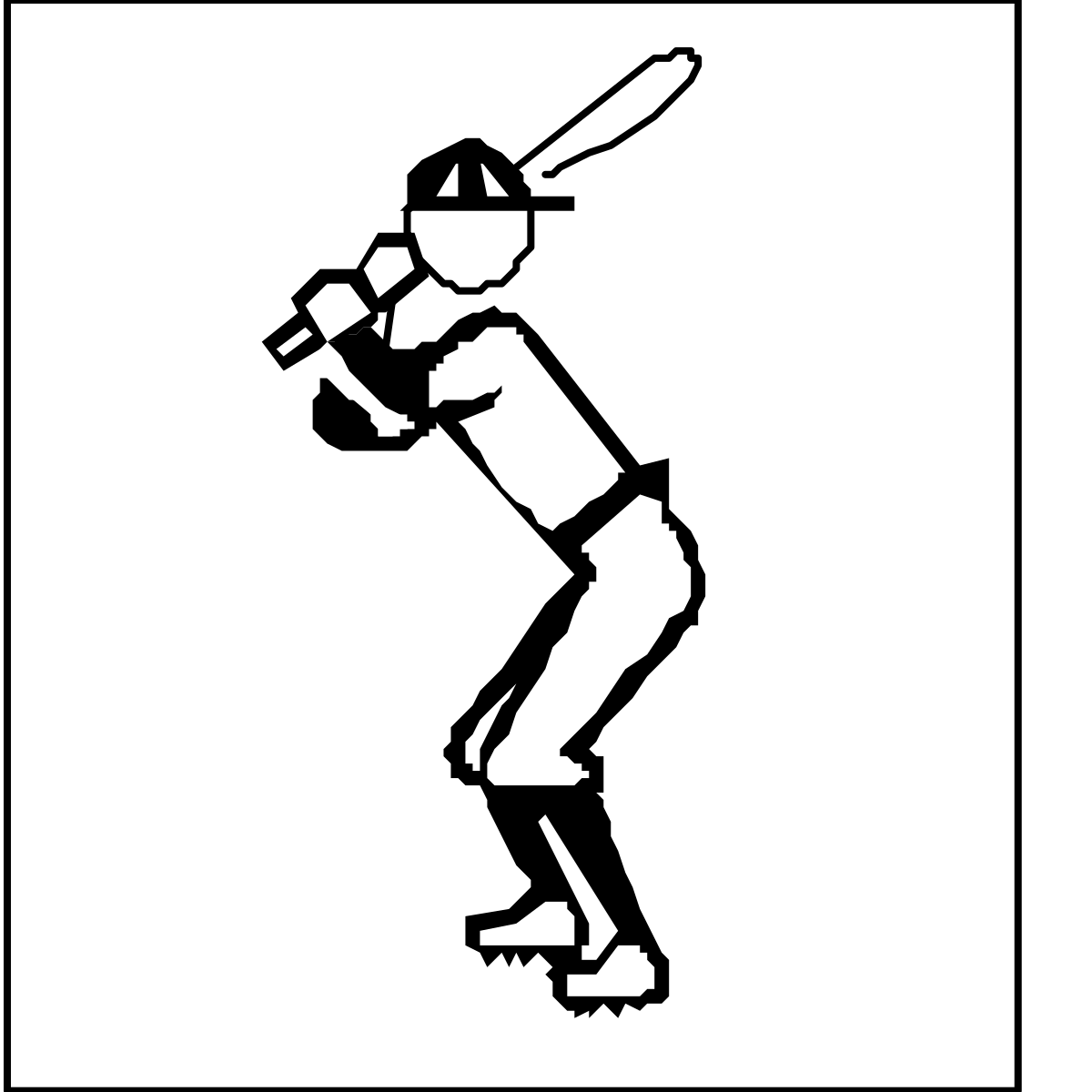 a black and white silhouette of a baseball player clip art png transparent Black and White Silhouette of a Baseball Player – Dynamic Clipart for Sports Themes