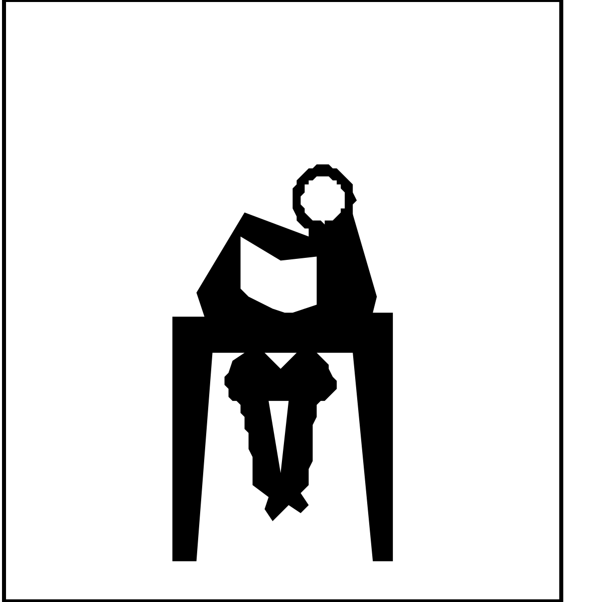 a man sitting at a desk with his head down clip art png transparent Man Sitting at a Desk with Head Down - Thoughtful Clipart