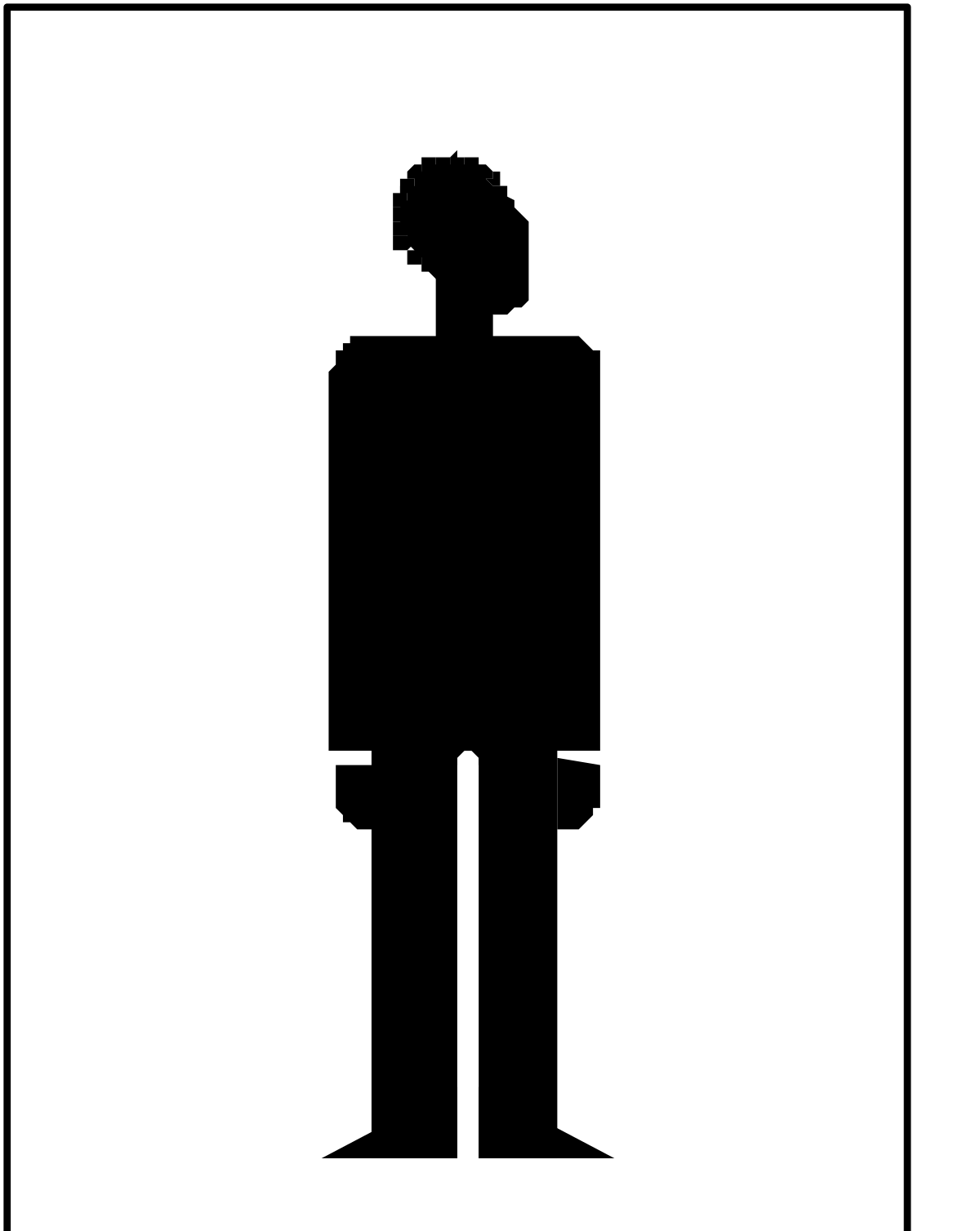 Businessman Icon Clipart: Stylish Man in Suit and Tie