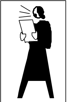 Man with Tablet Clipart for Modern Digital Graphics