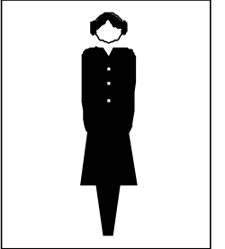 Black and White Silhouette of a Man in a Suit - Elegant Clipart for Diverse Uses