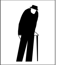 Man in Hat with Canal Scene Clipart - Unique SVG Illustrations