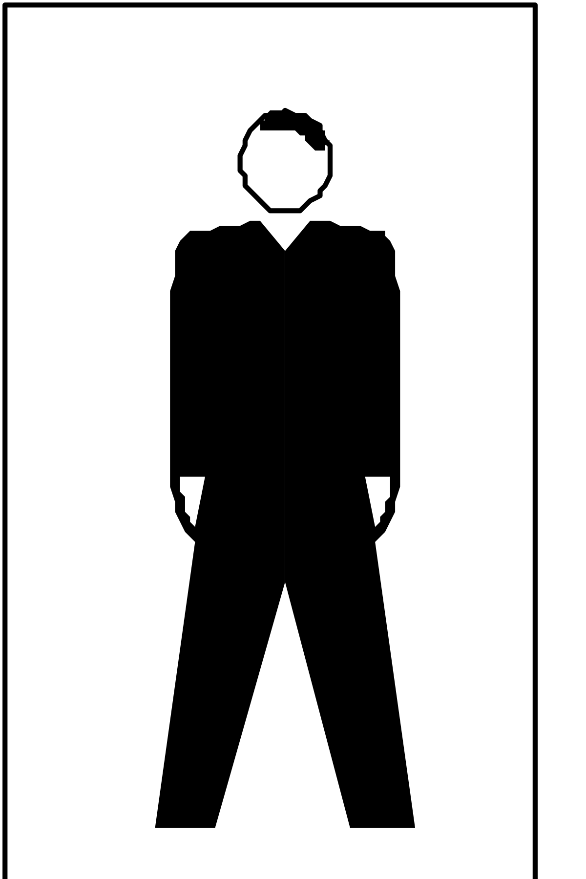 Businessman in Suit and Tie: Professional Clipart for Corporate Themes