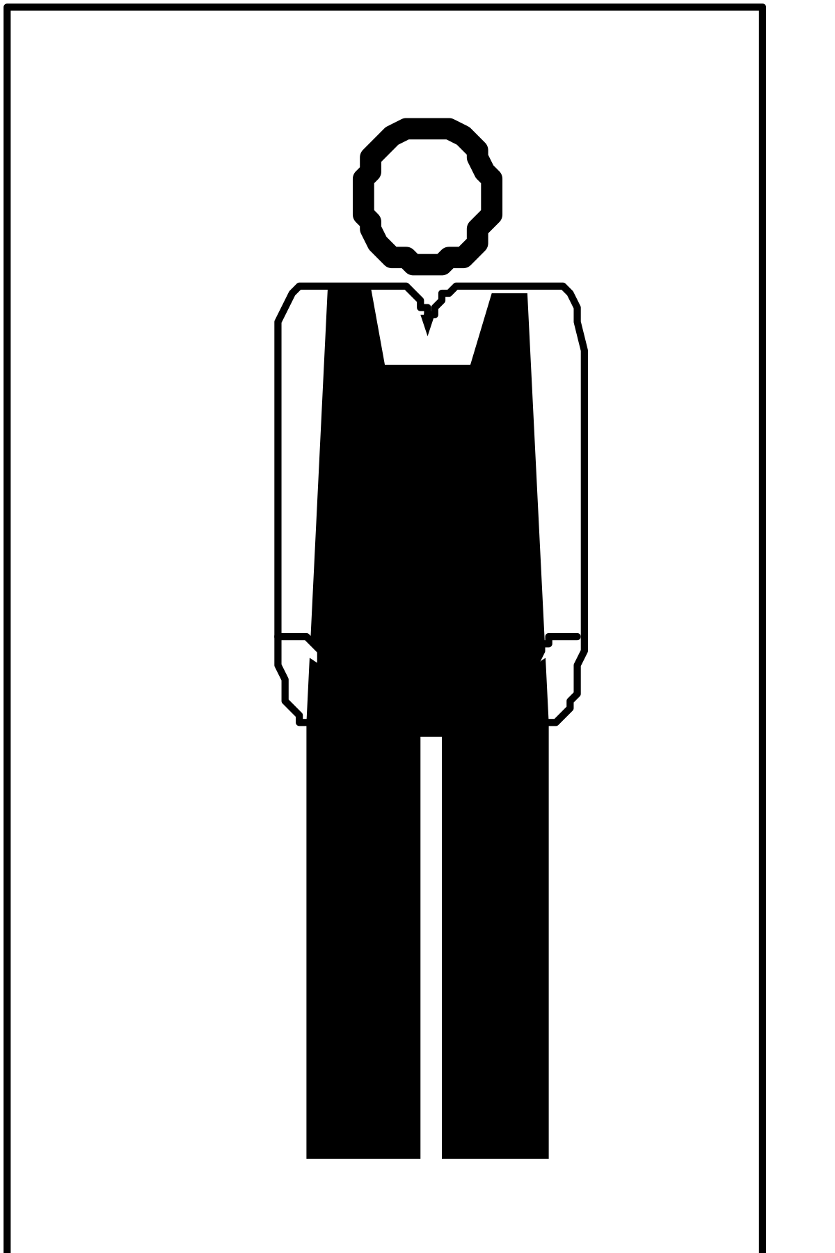 Man in Suit and Tie Icon Clipart for Professional Use