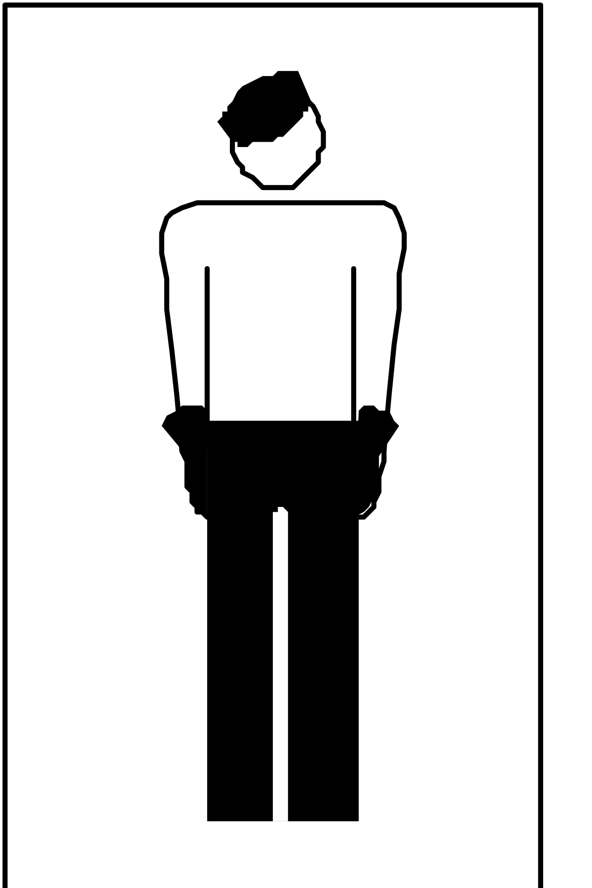 a man with a hat and a tie clip art png transparent Man with Hat and Tie Clipart - Stylish and Versatile