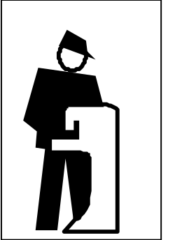 Businessman in Suit and Hat with Suitcase Clipart for Professional Use