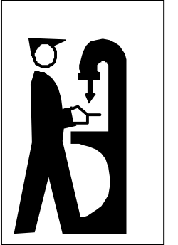 Graduation Celebration: Man in Cap Next to Sink Clipart