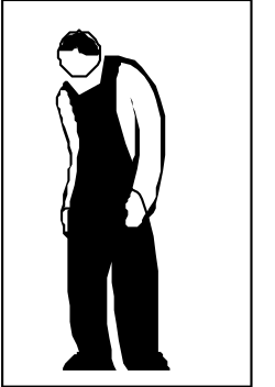 Man in Overalls and Hat Clipart: Perfect for Agriculture and Outdoors