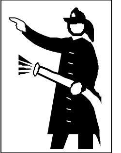 Silhouette Man Clipart - Striking Black and White Design