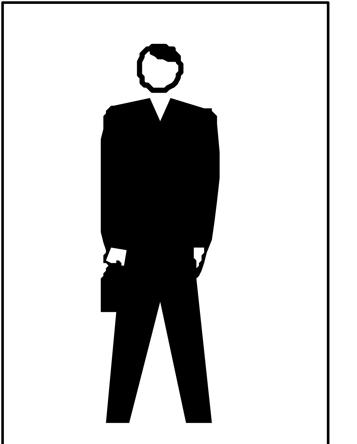 a man in a suit and tie with a briefcase clip art png transparent Businessman in Suit and Tie with Briefcase Clipart