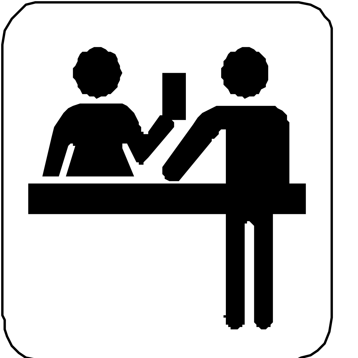 a person sitting at a desk with a phone clip art png transparent Desk Scene with Person Sitting and Using Phone - Engaging Clipart