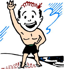 Man with Knife Clipart - Dynamic and Engaging SVG Illustration