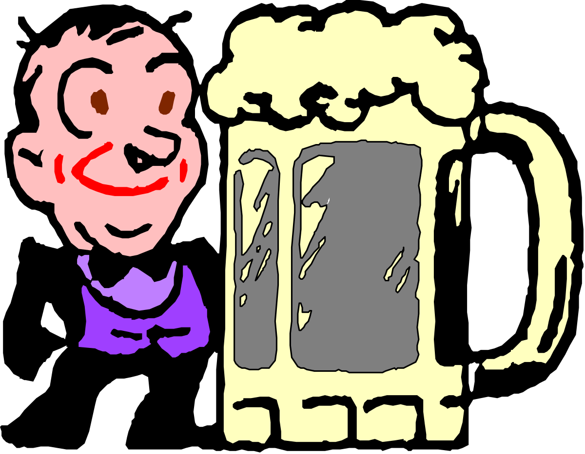 a man holding a beer mug clip art png transparent Man Holding Beer Mug Clipart for Fun and Festive Themes