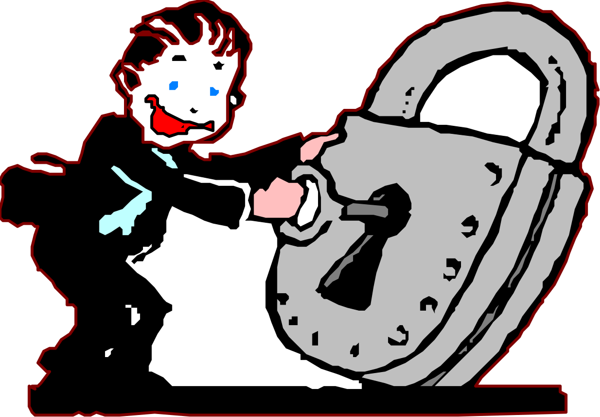 Cartoon Character Holding Baby Carriage - Adorable Clipart