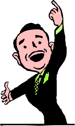 Man in Black Shirt with Green Tie Clipart for Professional Use