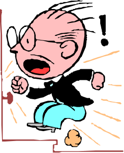 Cartoon Character with Tooth - Fun Tooth Clipart for Kids