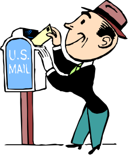 Man Drinking Water from Bottle Clipart Illustration