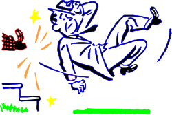Skateboarder Clipart: Dynamic Man on a Skateboard