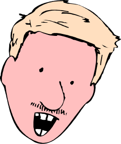 Man Face Clipart - Detailed Drawing for Creative Use