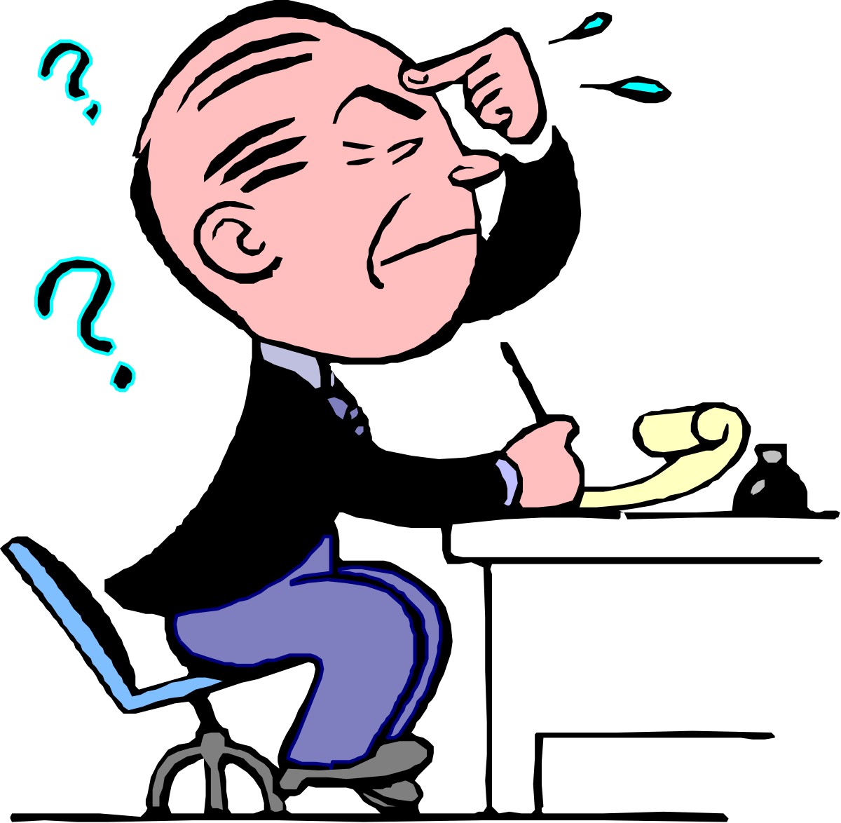 a man sitting on a chair with a cup clip art png transparent Man Sitting on Chair with Cup - Versatile Clipart for Various Uses
