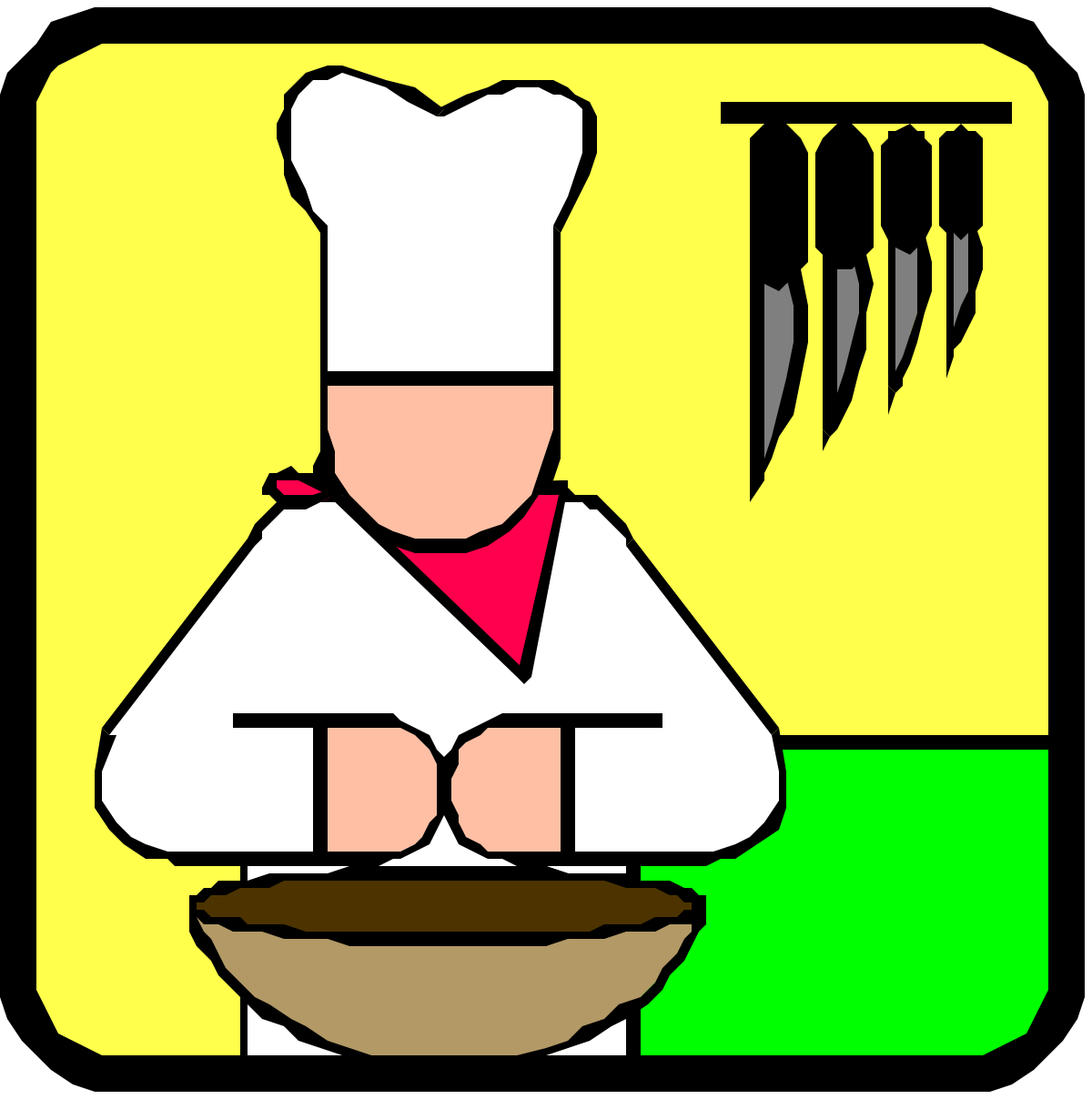 a chef with a plate of food clip art png transparent Chef with Plate of Food Clipart - Delicious Culinary Creations