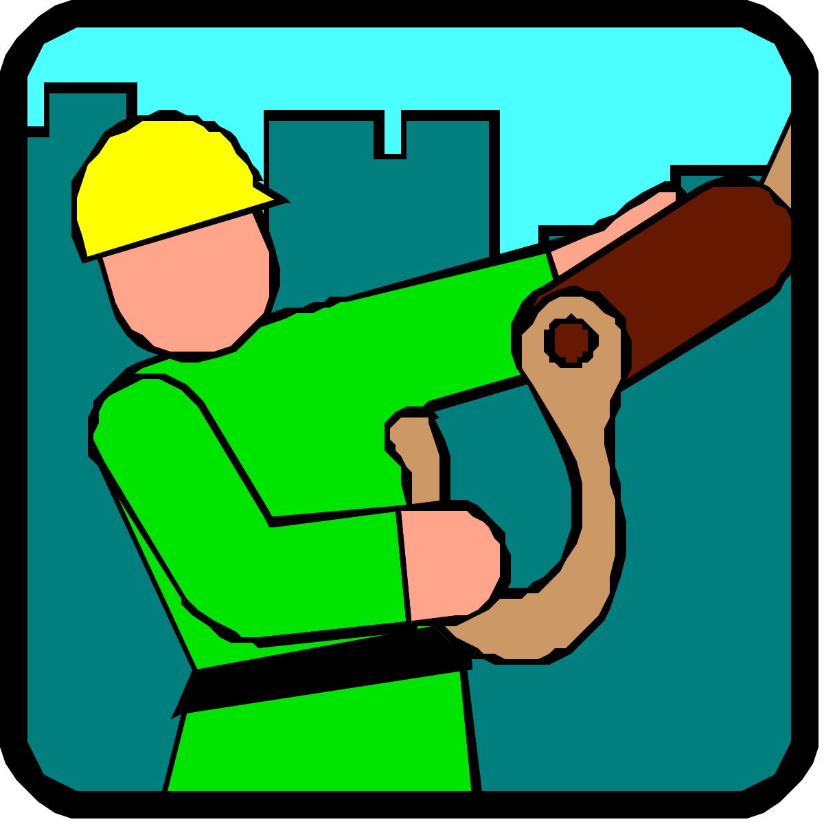 Baseball Bat Clipart - Dynamic Male Athlete Ready for Action