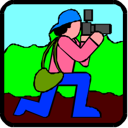 Camera Person Clipart - Capture Moments with Style