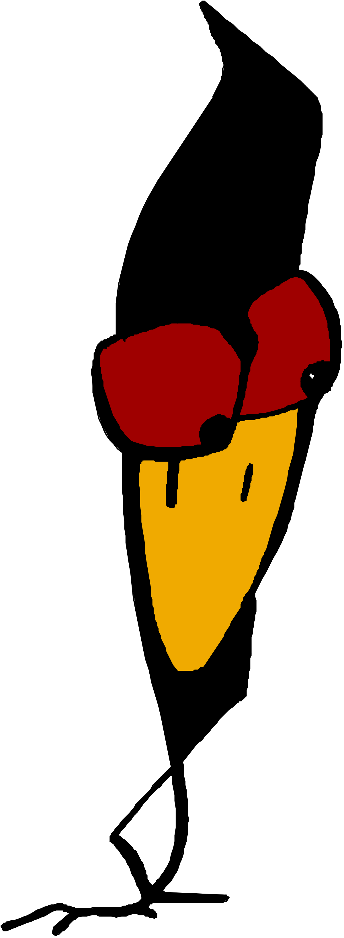 Stylish Bird Wearing Sunglasses Clipart for Fun Designs