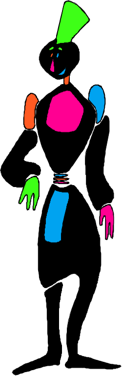 Cartoon Character with Hat and Gloves Clipart for Fun Designs