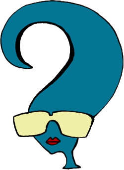 Blue Question Mark Clipart - Perfect for Your Creative Projects