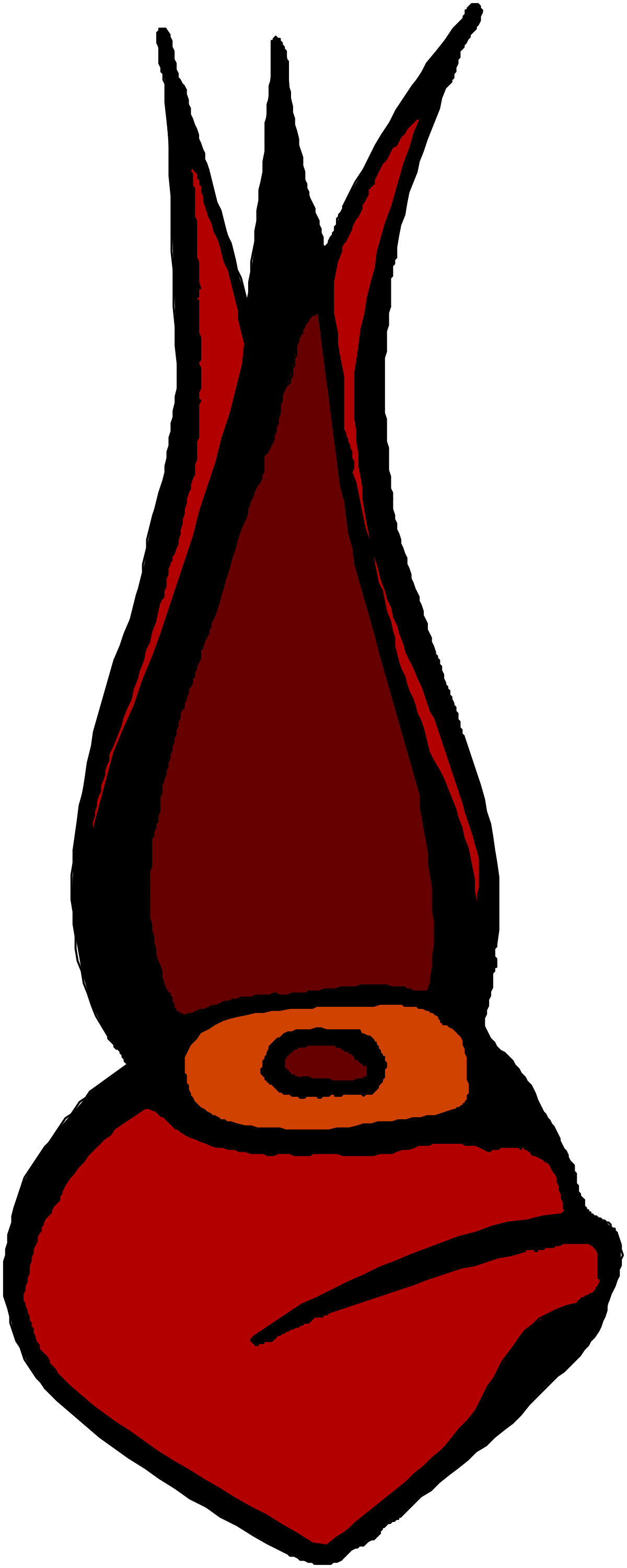 Red Hat with Black Hat on Top Clipart Images